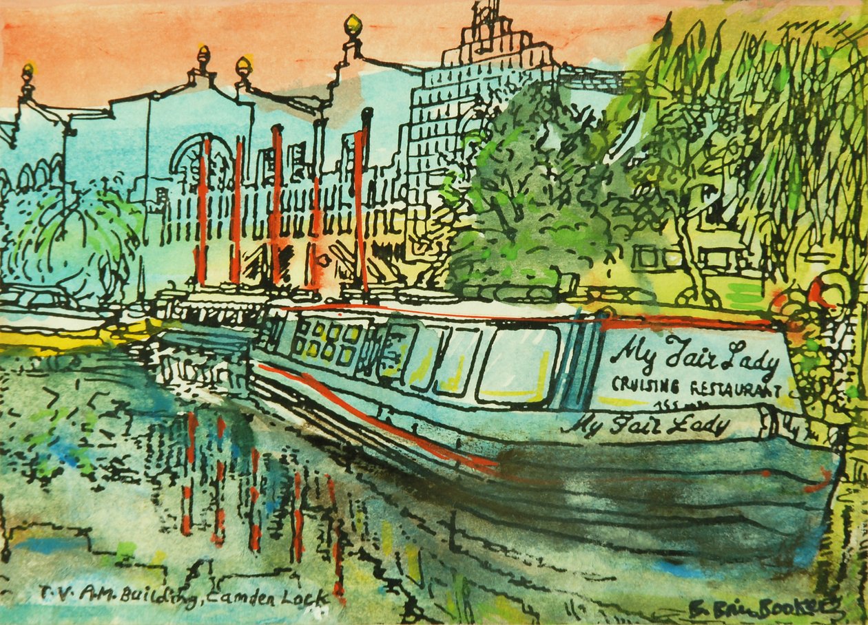 "My Fair Lady" sur le canal de Regents - Brenda Brin Booker