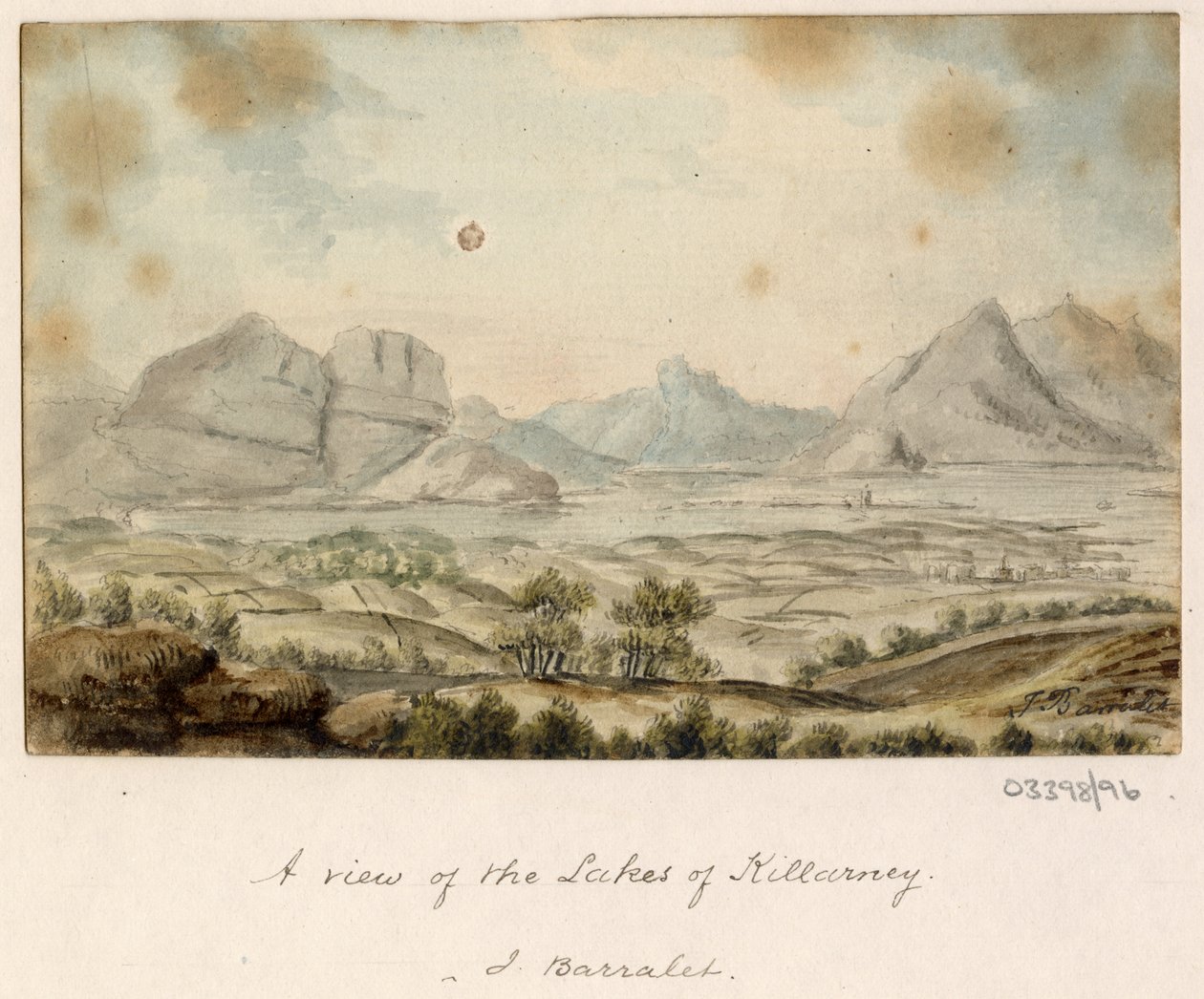 Une série de croquis, vues en Grande-Bretagne, sur le Continent et en Amérique 1772-1778 - British School
