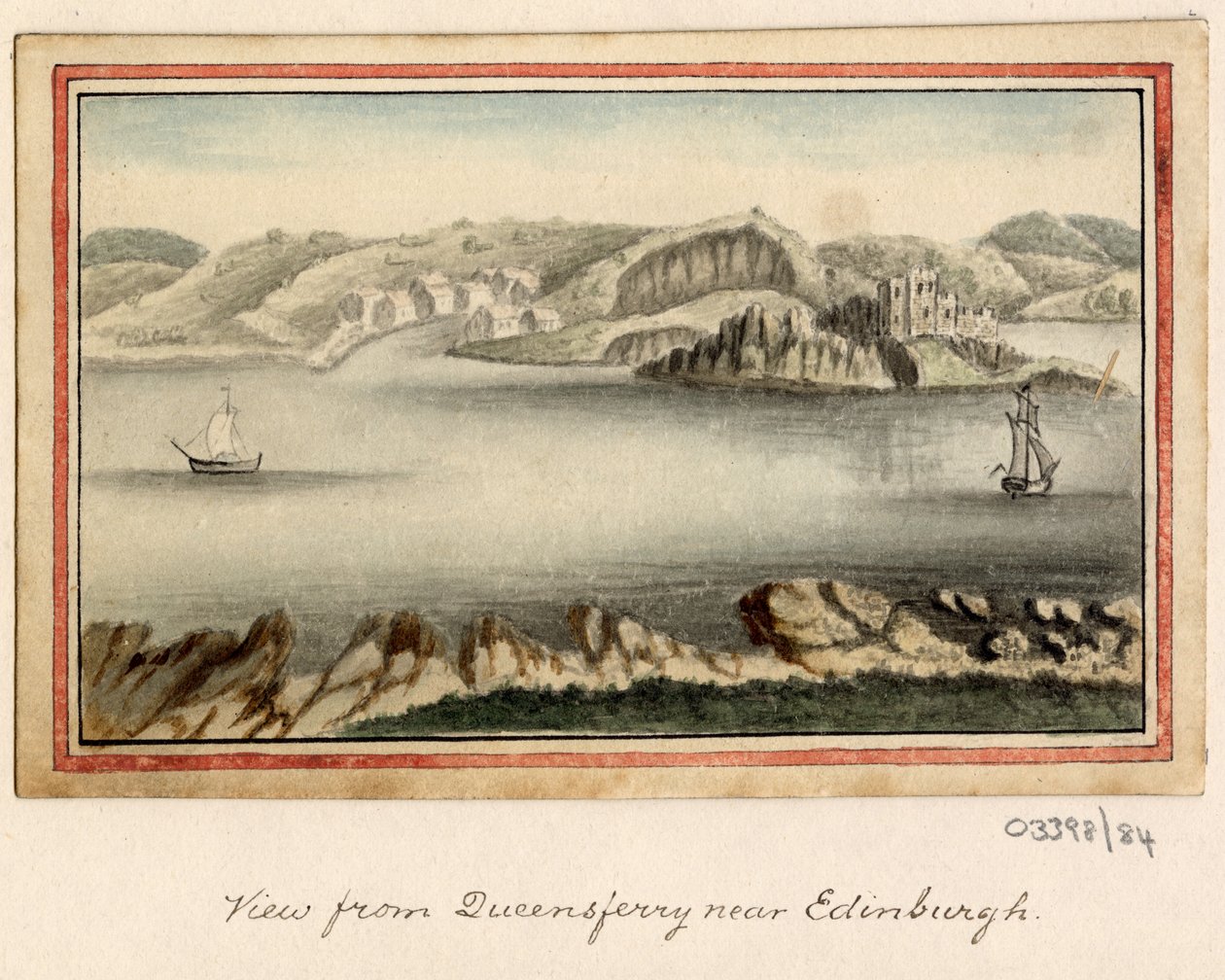 Une série de croquis, vues en Grande-Bretagne, sur le continent et en Amérique 1772-1778 - British School