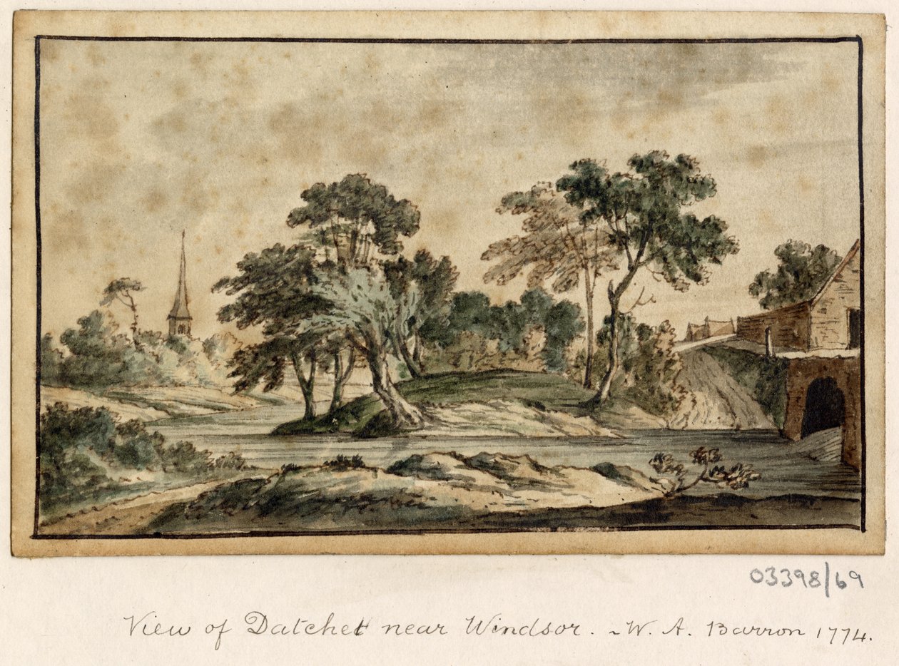 Une série de croquis, vues en Grande-Bretagne, sur le continent et en Amérique 1772-1778 - British School