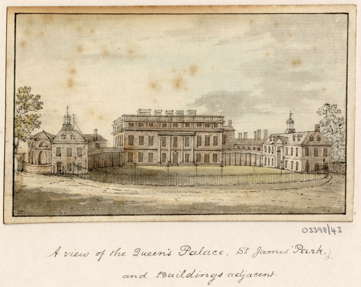 Une série de croquis, vues en Grande-Bretagne, sur le Continent et en Amérique 1772-1778 - British School