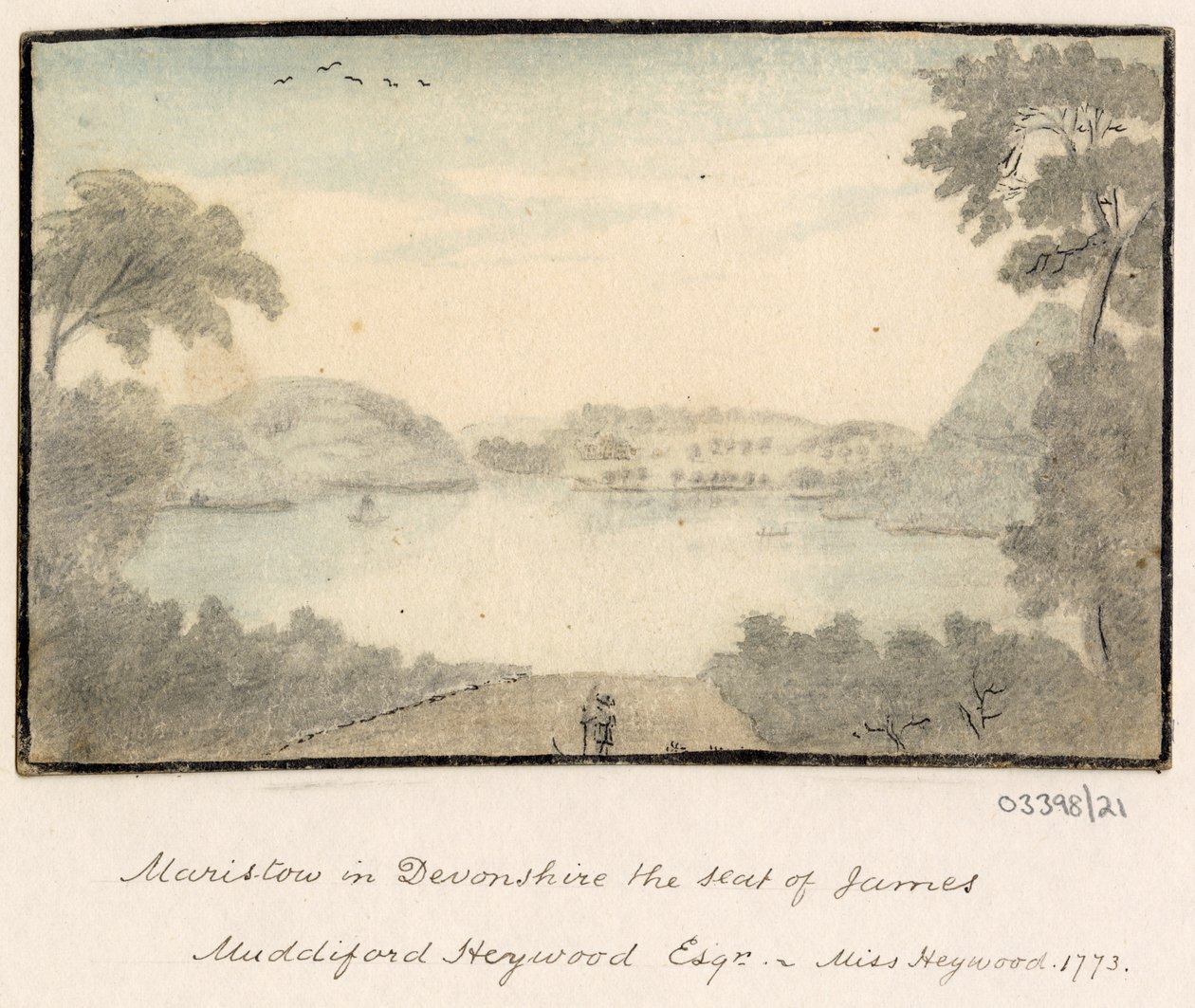 Une série de croquis, vues en Grande-Bretagne, sur le Continent et en Amérique 1772-1778 - British School