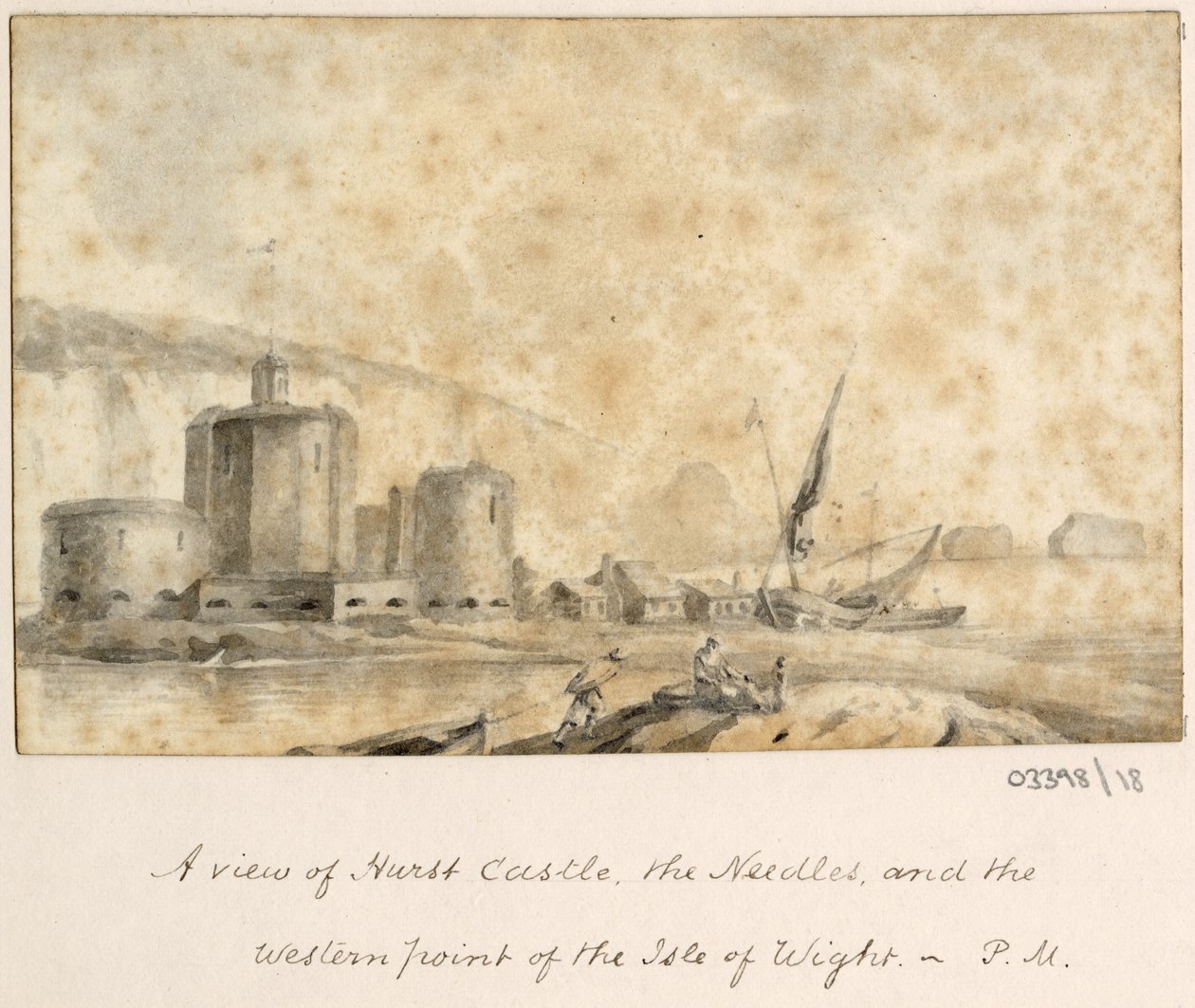 Une série de croquis, vues en Grande-Bretagne, sur le Continent et en Amérique 1772-1778 - British School