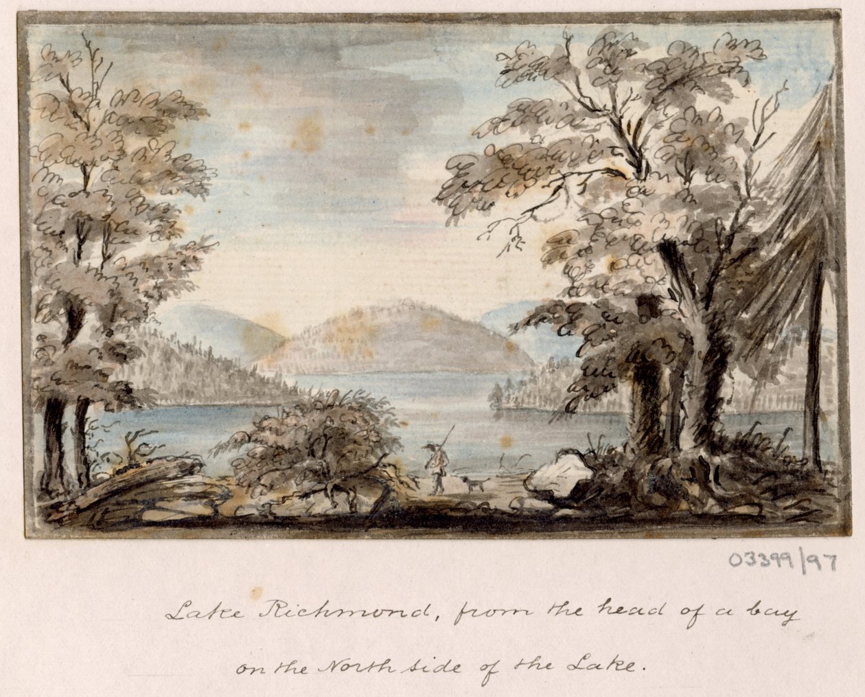 Une série de croquis, vues en Grande-Bretagne, sur le continent et en Amérique 1772-1778 - British School