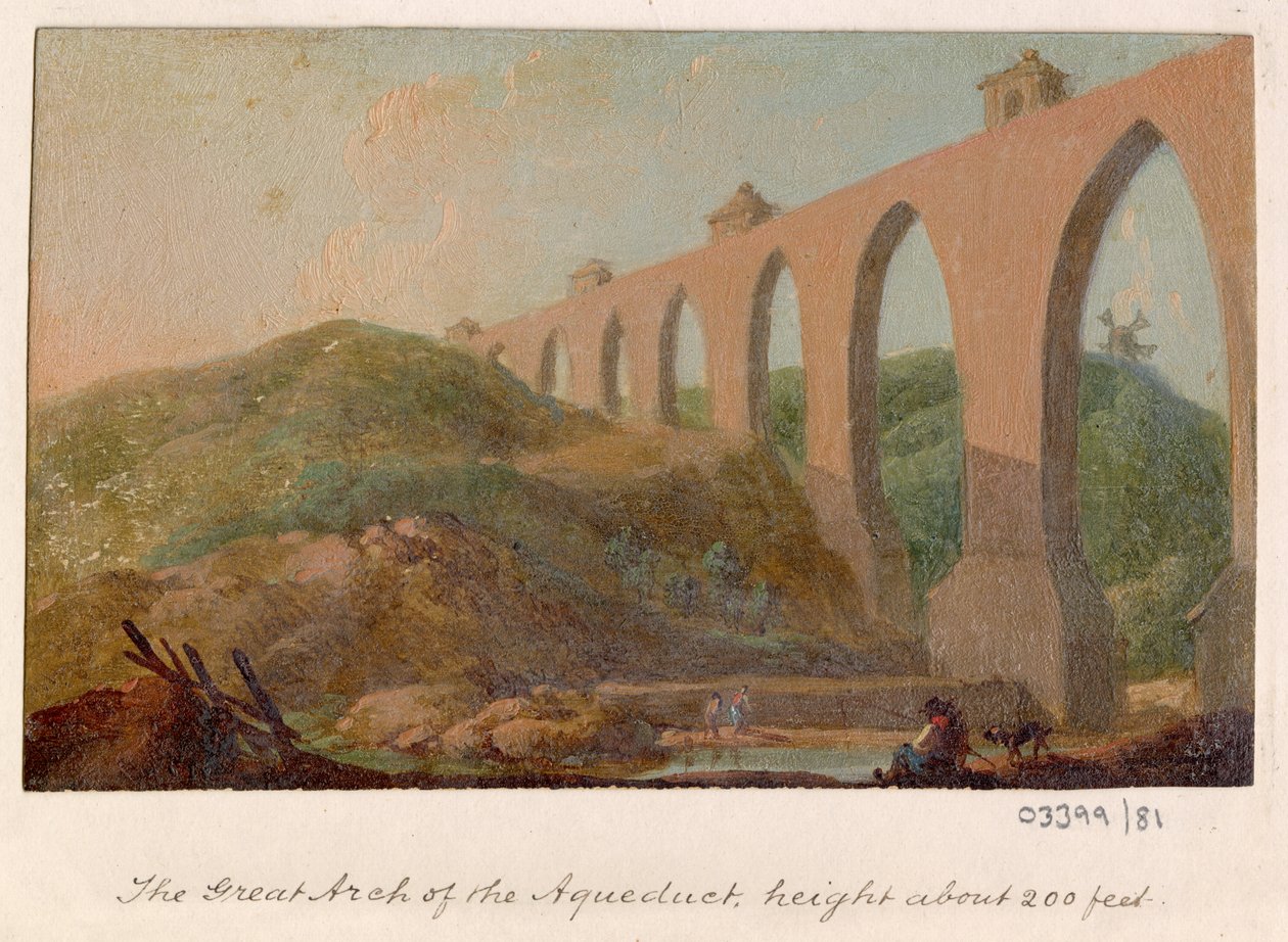 Une série de croquis, vues en Grande-Bretagne, sur le continent et en Amérique 1772-1778 - British School