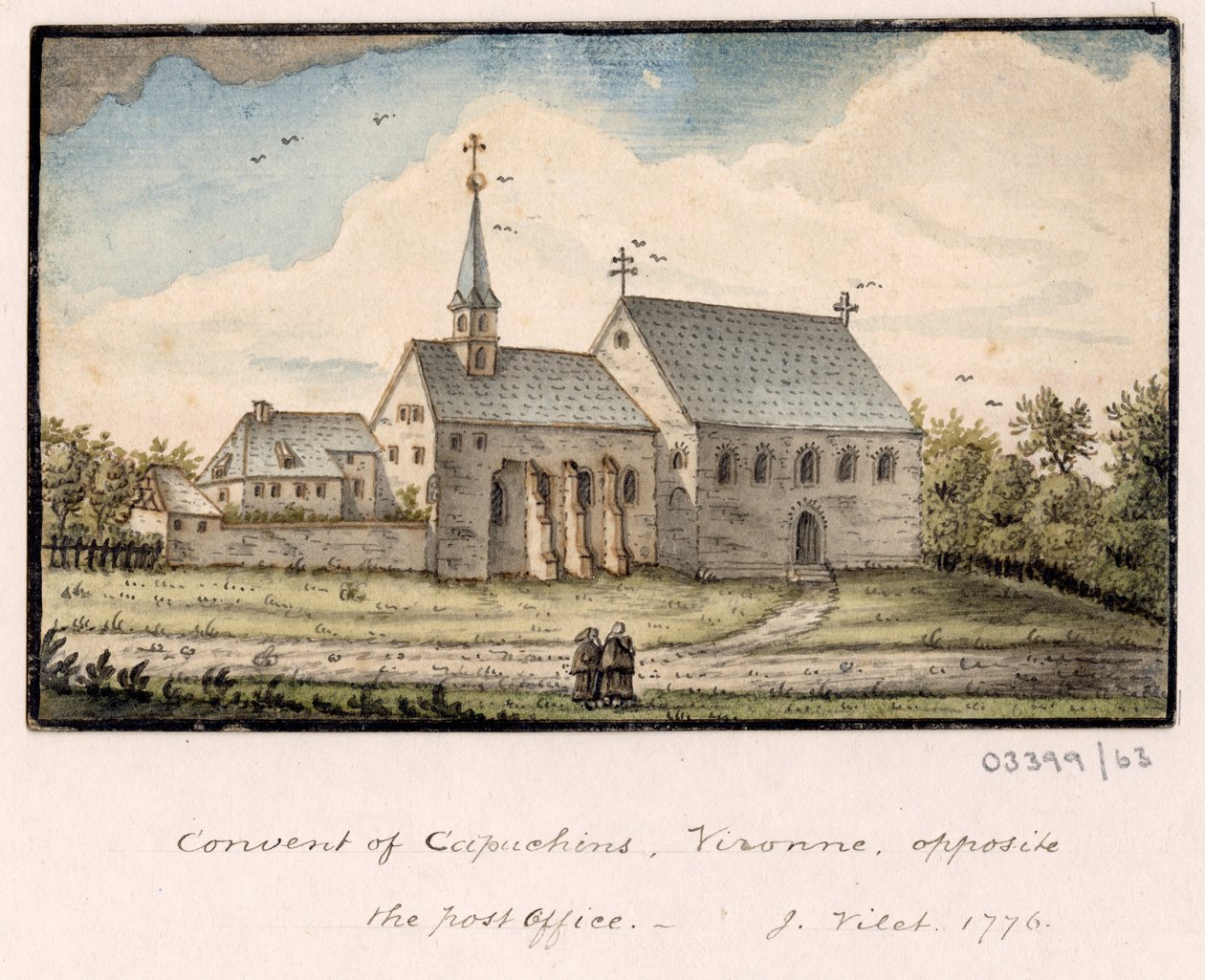 Une série de croquis, vues en Grande-Bretagne, sur le Continent et en Amérique 1772-1778 - British School