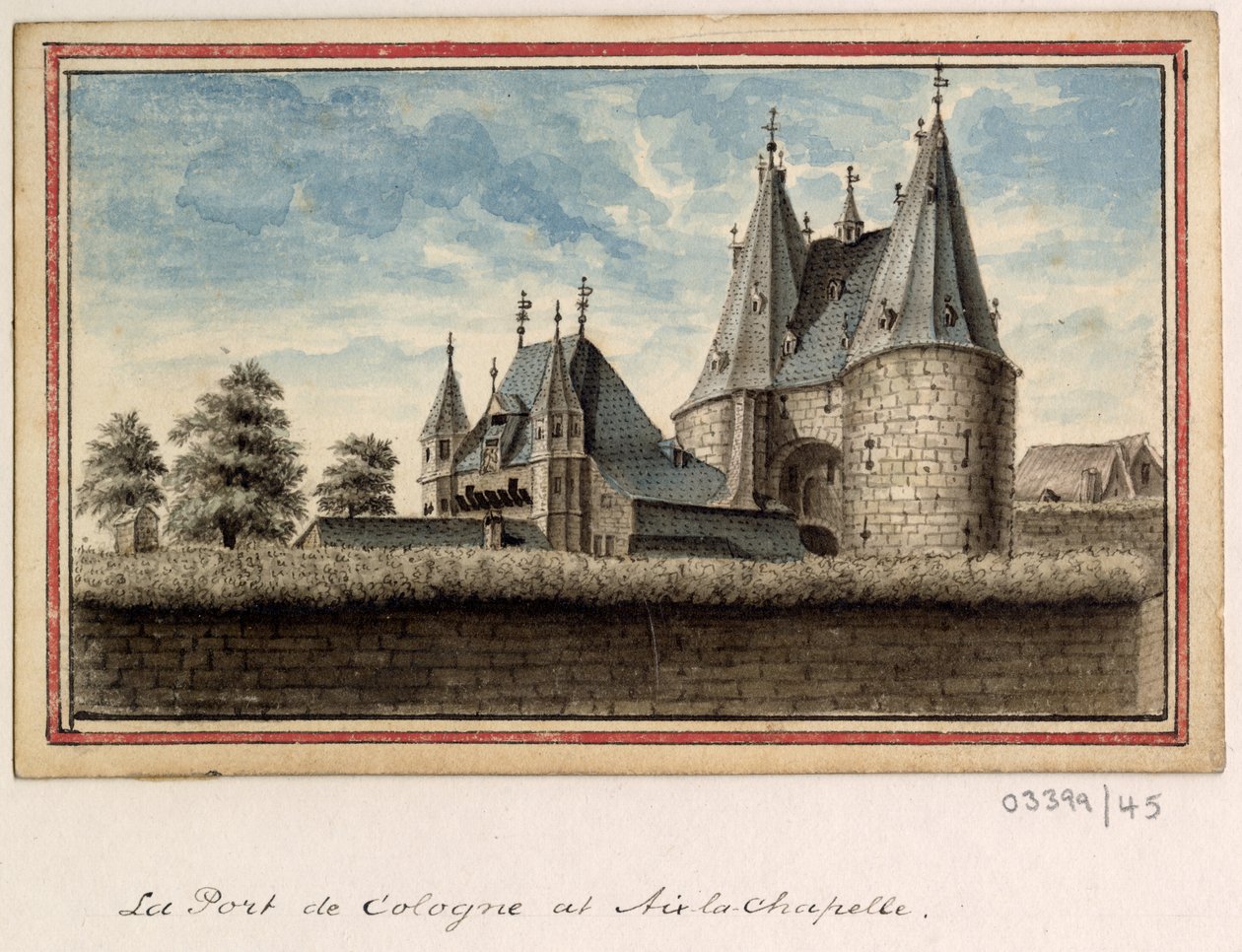 Une série de croquis, vues en Grande-Bretagne, sur le Continent et en Amérique 1772-1778 - British School