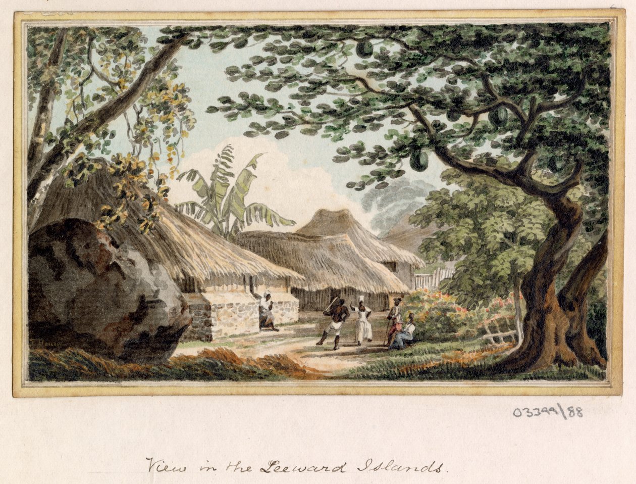 Une série de croquis, vues en Grande-Bretagne, sur le Continent et en Amérique 1772-1778 - British School