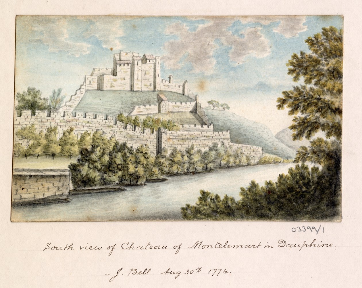 Une série de croquis, vues en Grande-Bretagne, sur le Continent et en Amérique 1772-1778 - British School