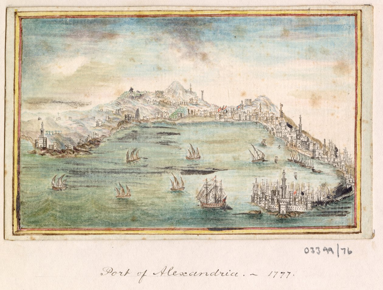 Une série de croquis, vues en Grande-Bretagne, sur le continent et en Amérique 1772-1778 - British School