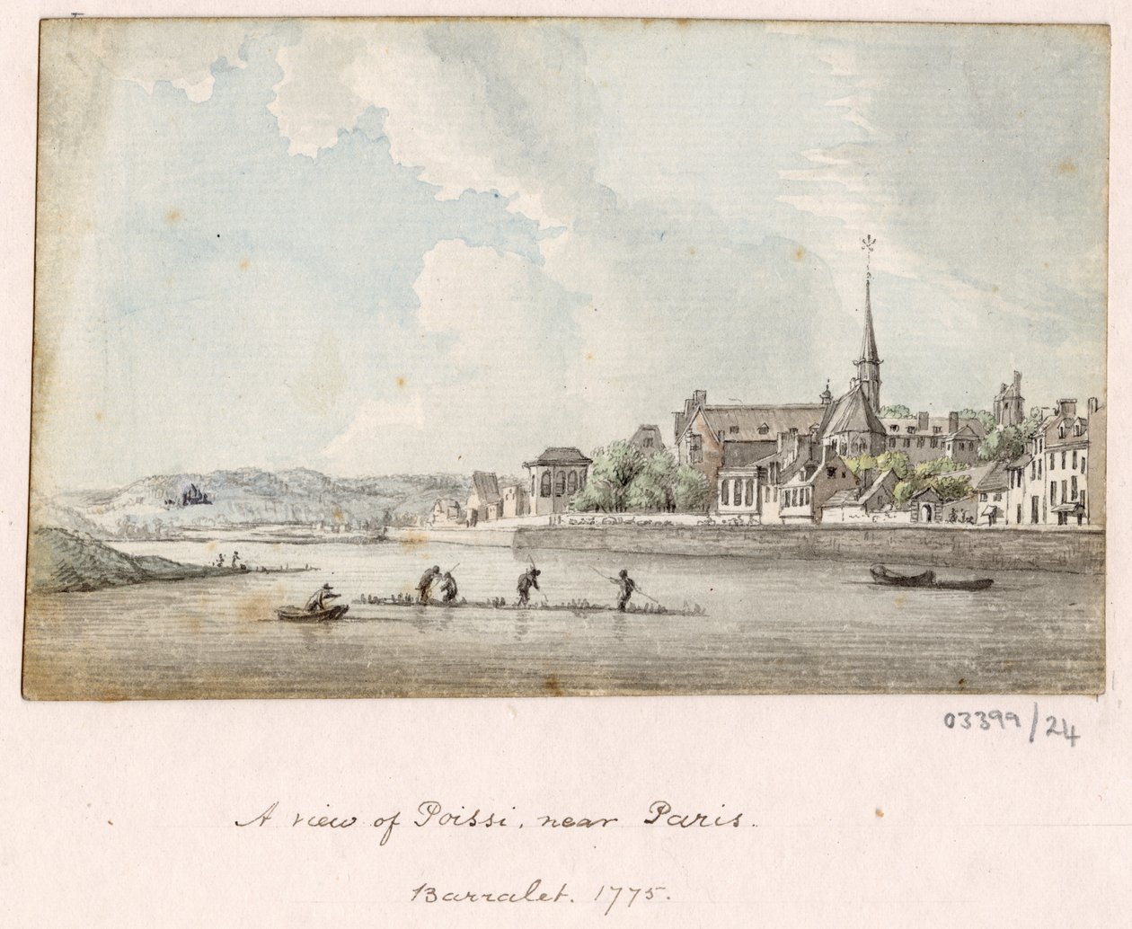Une série de croquis, vues en Grande-Bretagne, sur le continent et en Amérique 1772-1778 - British School