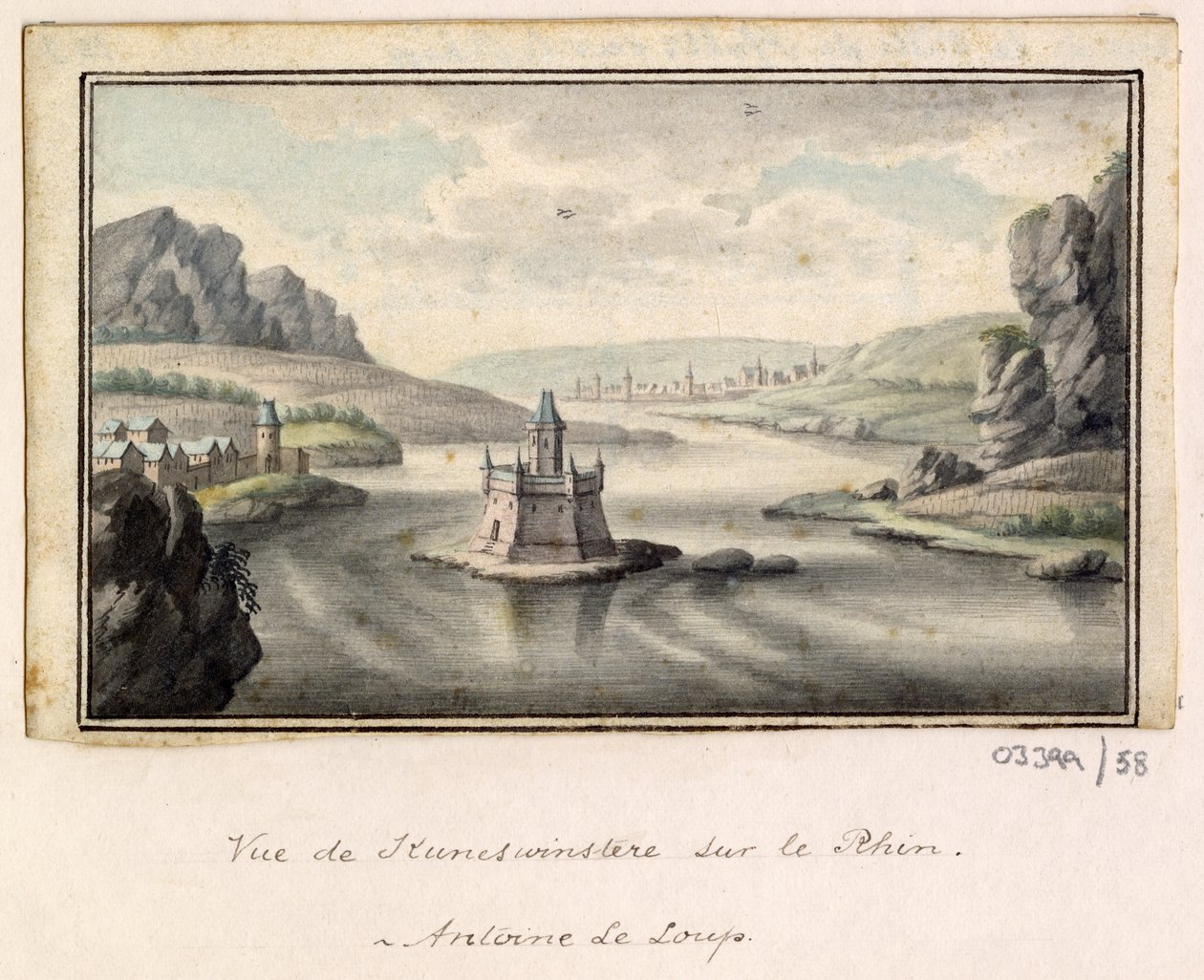 Une série de croquis, vues en Grande-Bretagne, sur le Continent et en Amérique 1772-1778 - British School