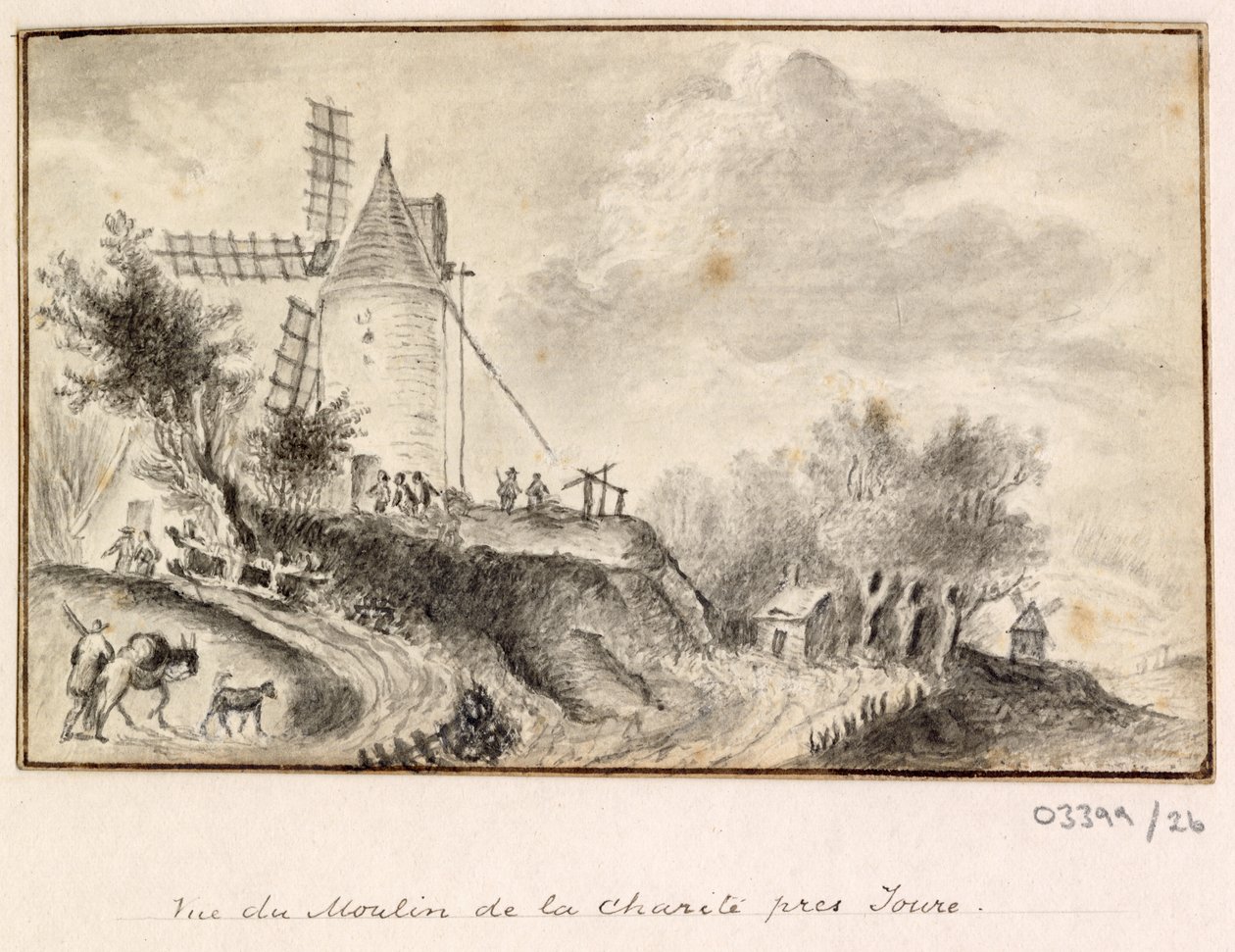Une série de croquis, vues en Grande-Bretagne, sur le Continent et en Amérique 1772-1778 - British School