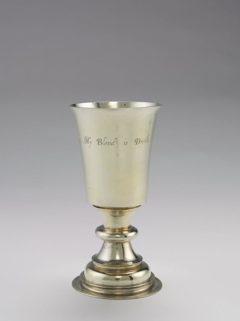 Coupe de communion, fabriquée par DR, 1671-1672 - British School