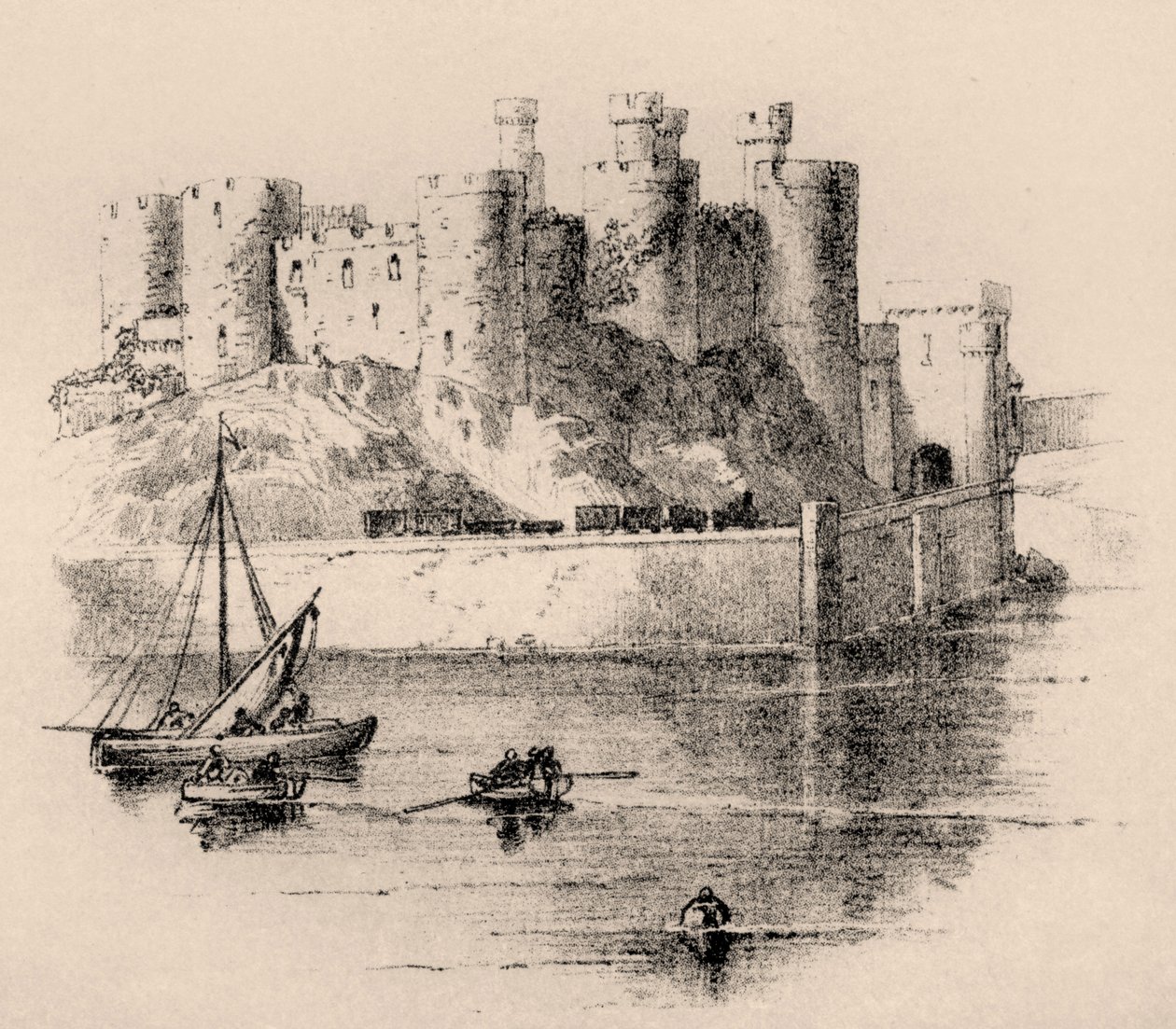 Château de Conwy - British School