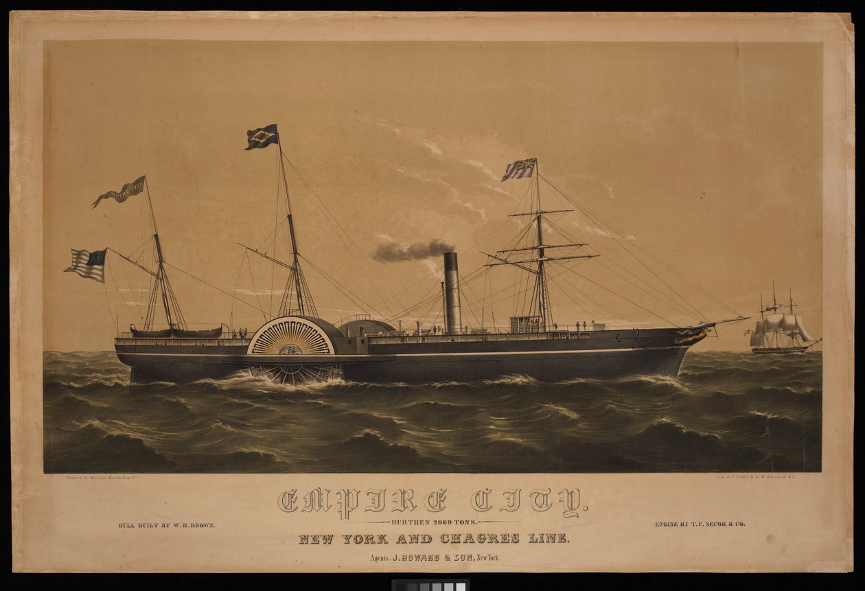 Empire City... Ligne New York et Chagres - British School