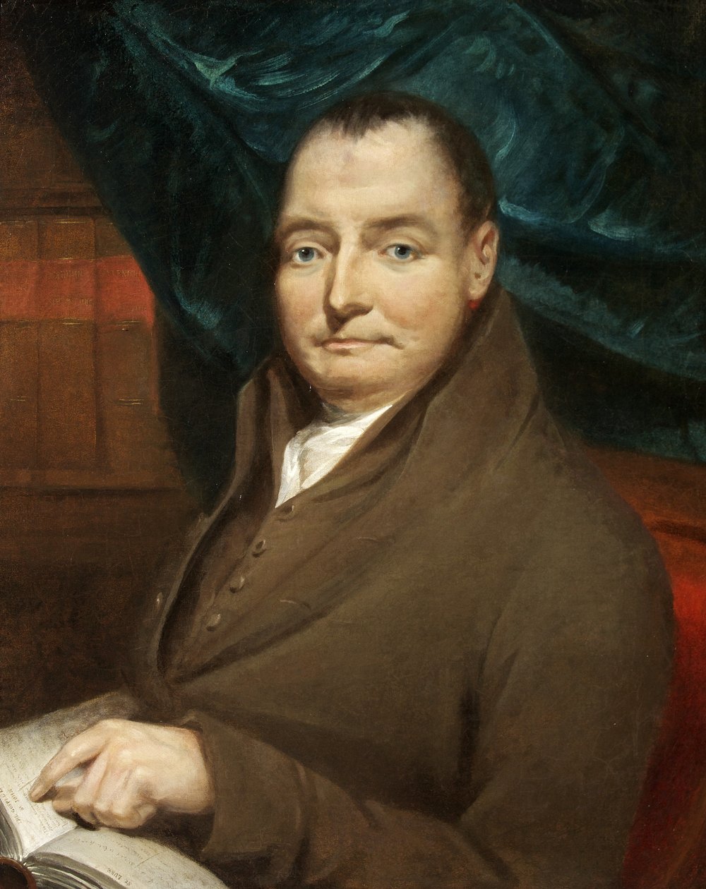 Portrait de John Birtill, c.1800 - British School
