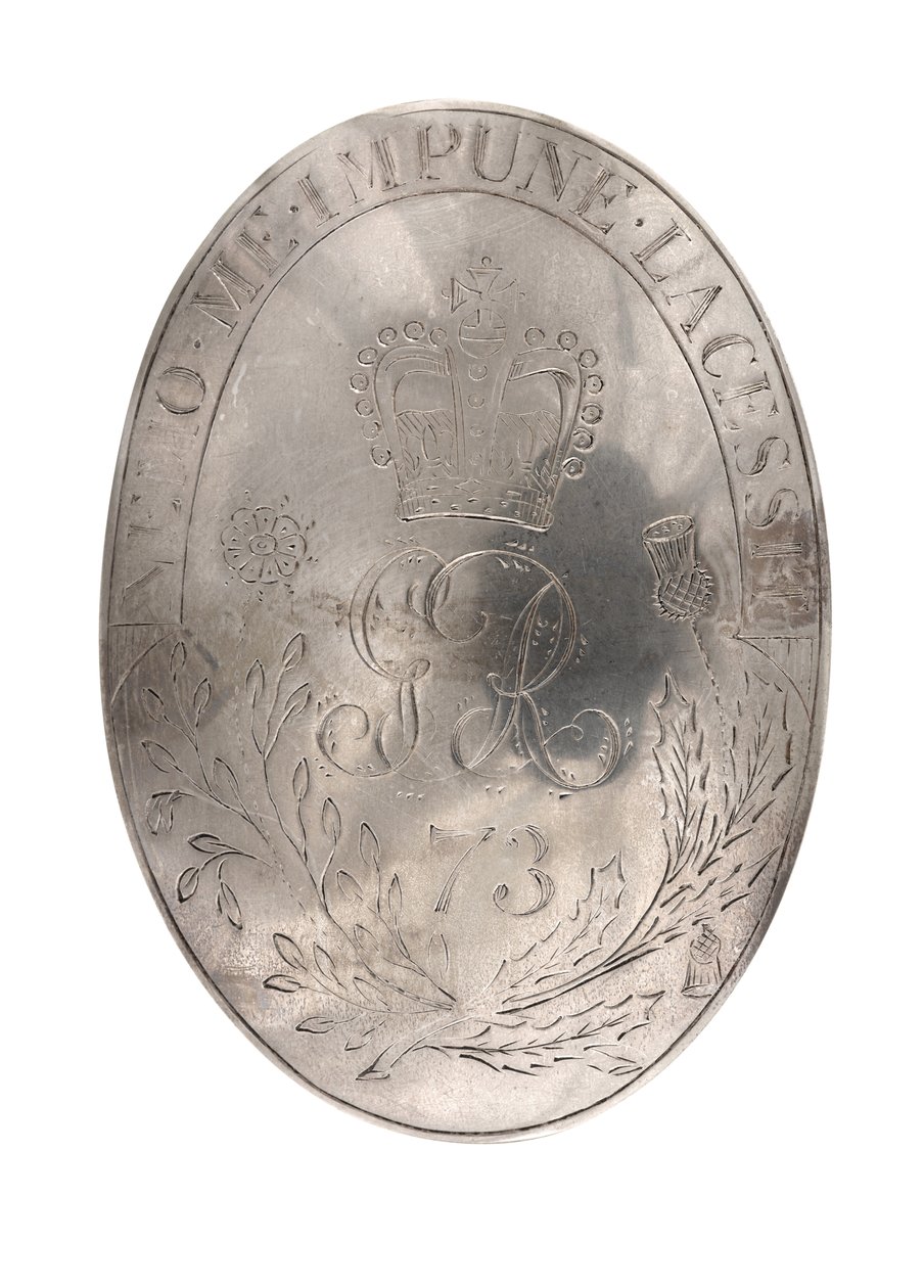 Plaque de ceinture d