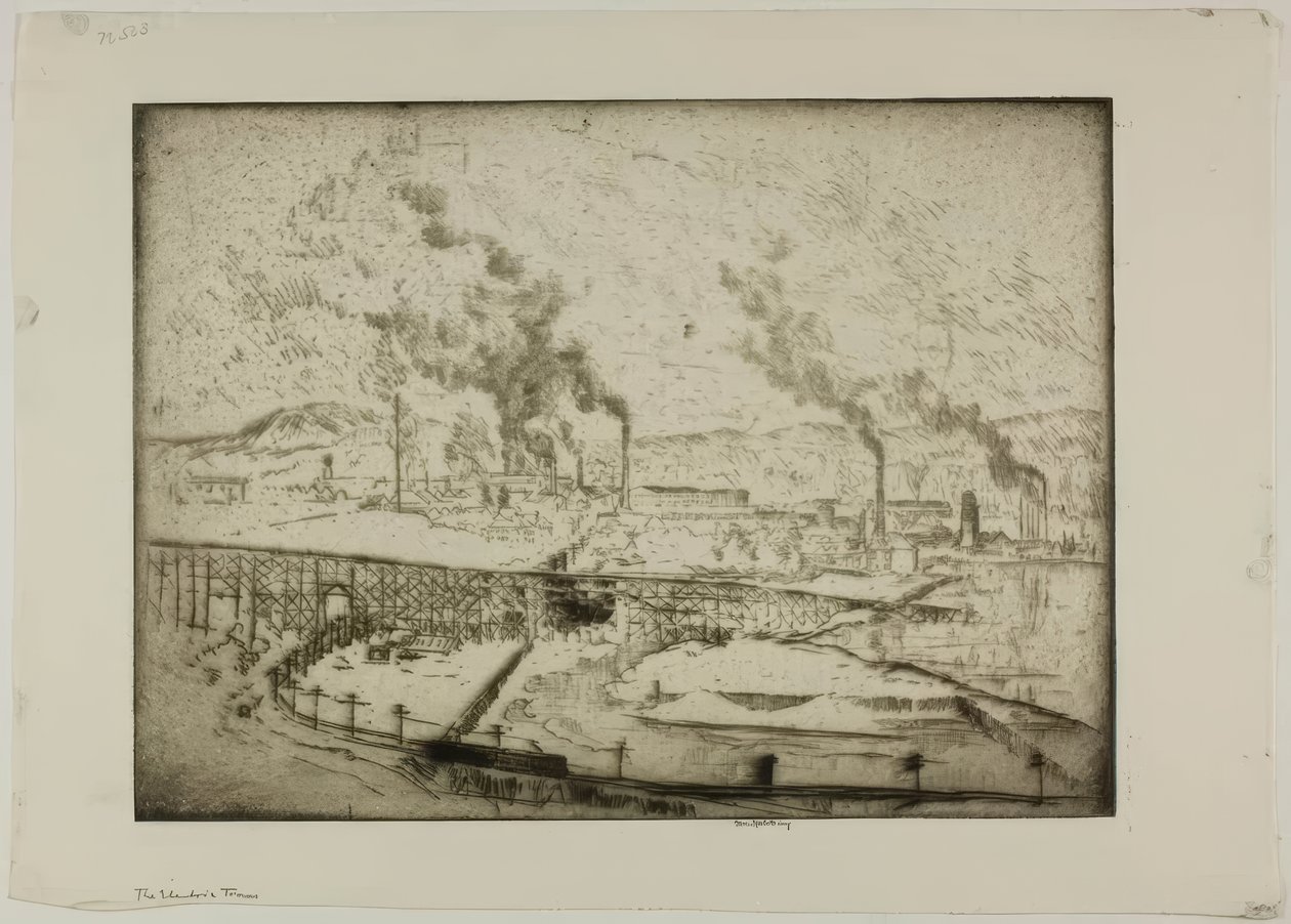 Die elektrische Straßenbahn von Bror Julius Olsson Nordfeldt