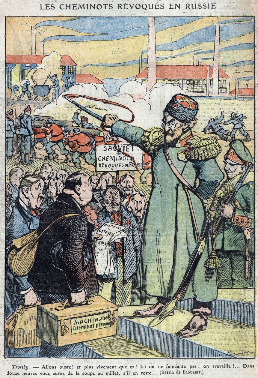 Les cheminots français s