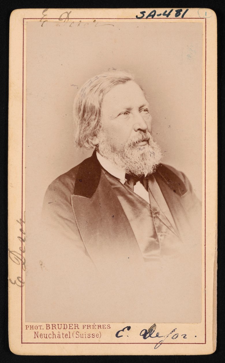 Portrait de Pierre Jean Edouard Desor 1811-1882 - Bruder Freres