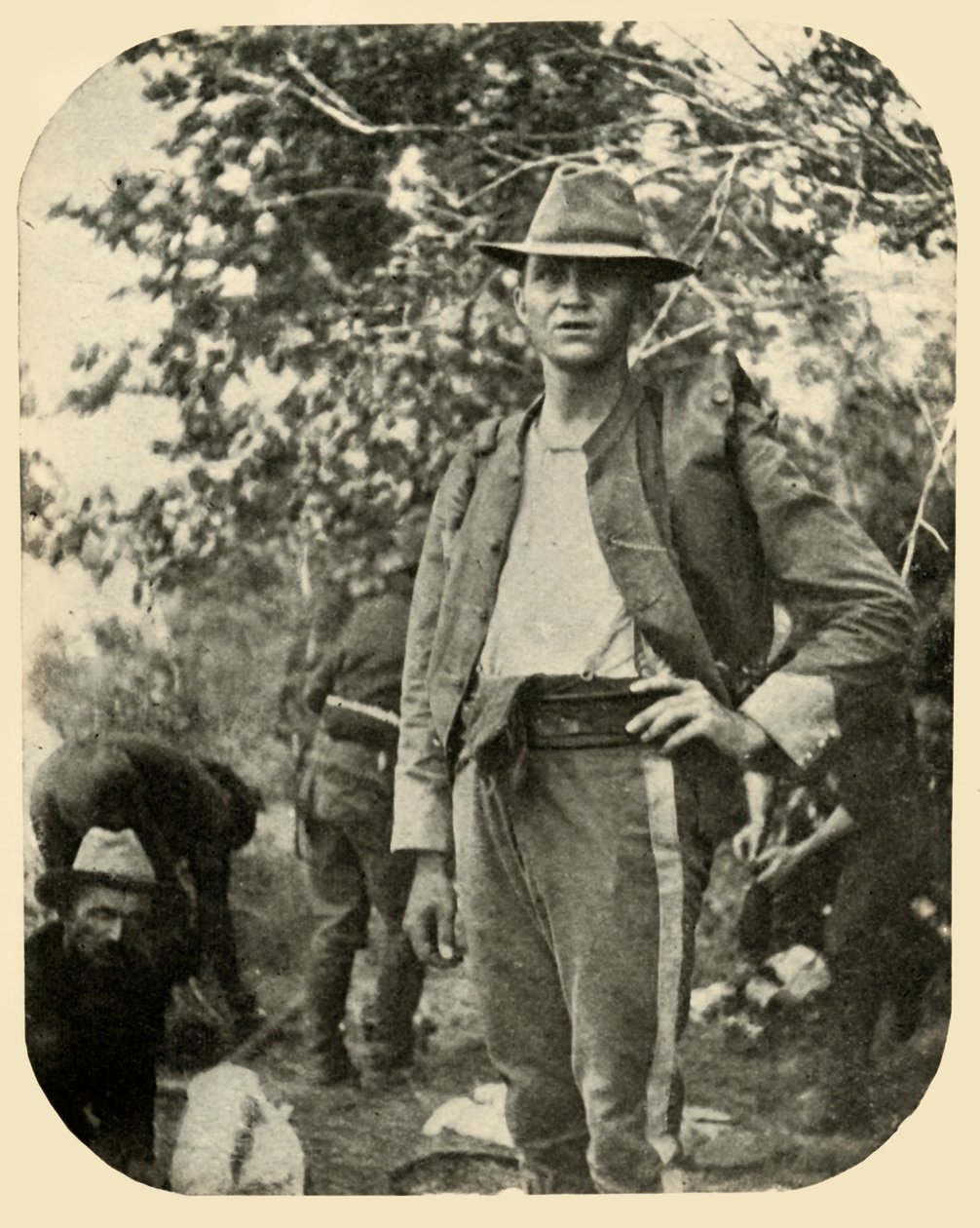 Lieutenant Day, K Troop Rough Riders...Guerre hispano-américaine, juin 1898, 1899 - Burr McIntosh