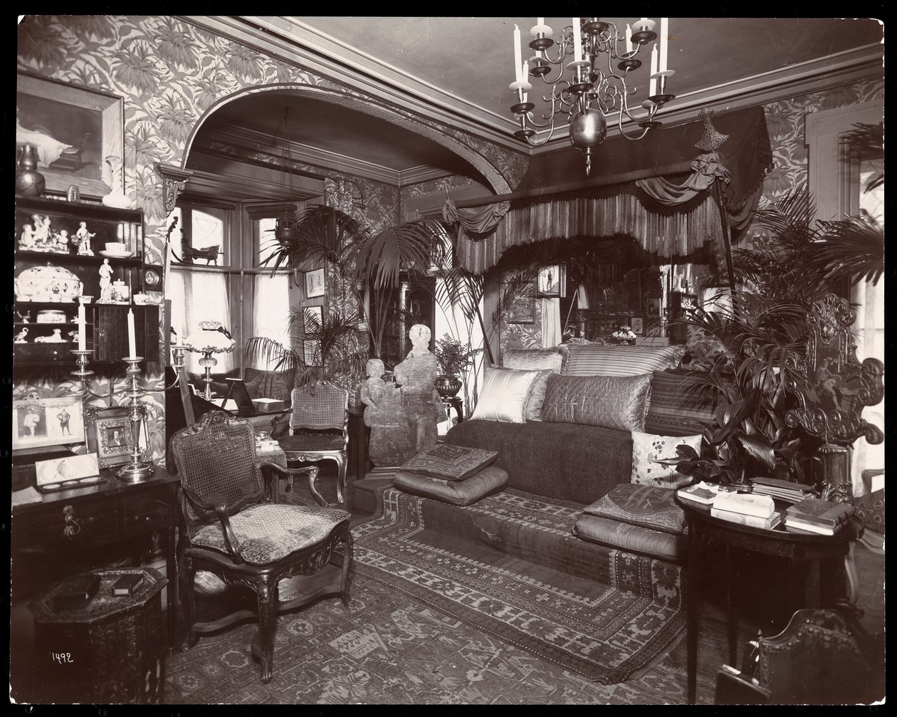Salon dans la résidence d