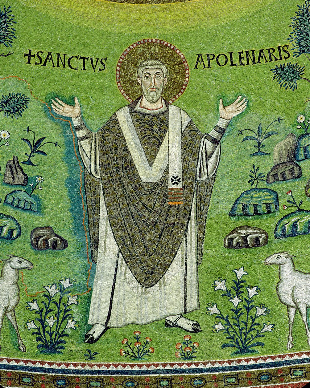 Saint Apollinaire (mosaïque) - Byzantine School