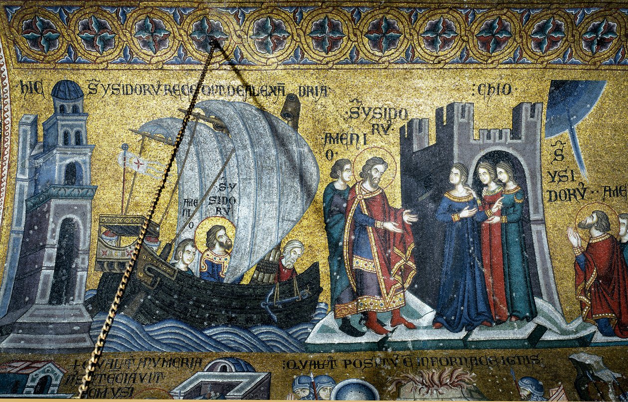 Architecture byzantine : la vie de Saint Isidore de Chios - Byzantine