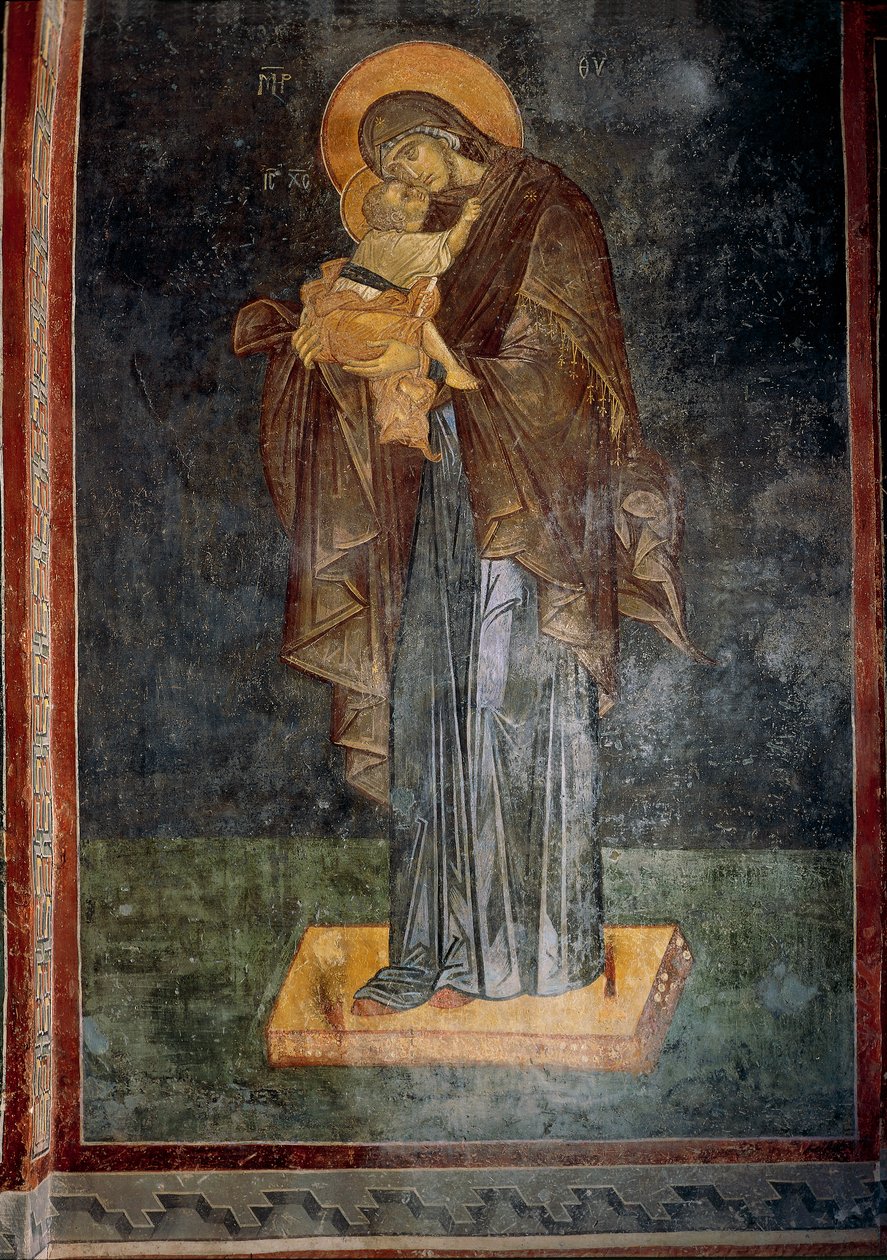 Vierge et Enfant - Byzantine Byzantine
