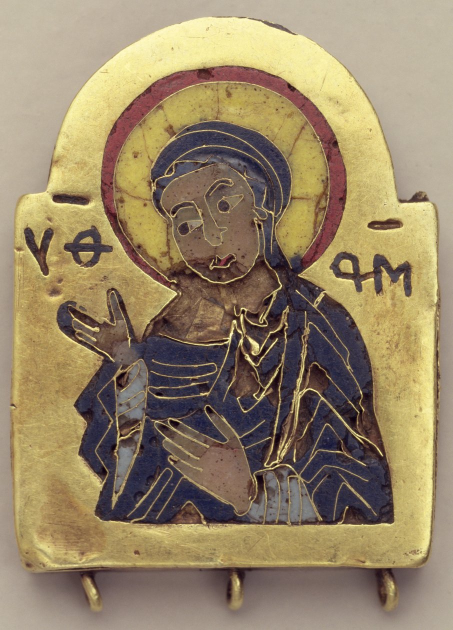 Icône de la Vierge Marie - Byzantine School