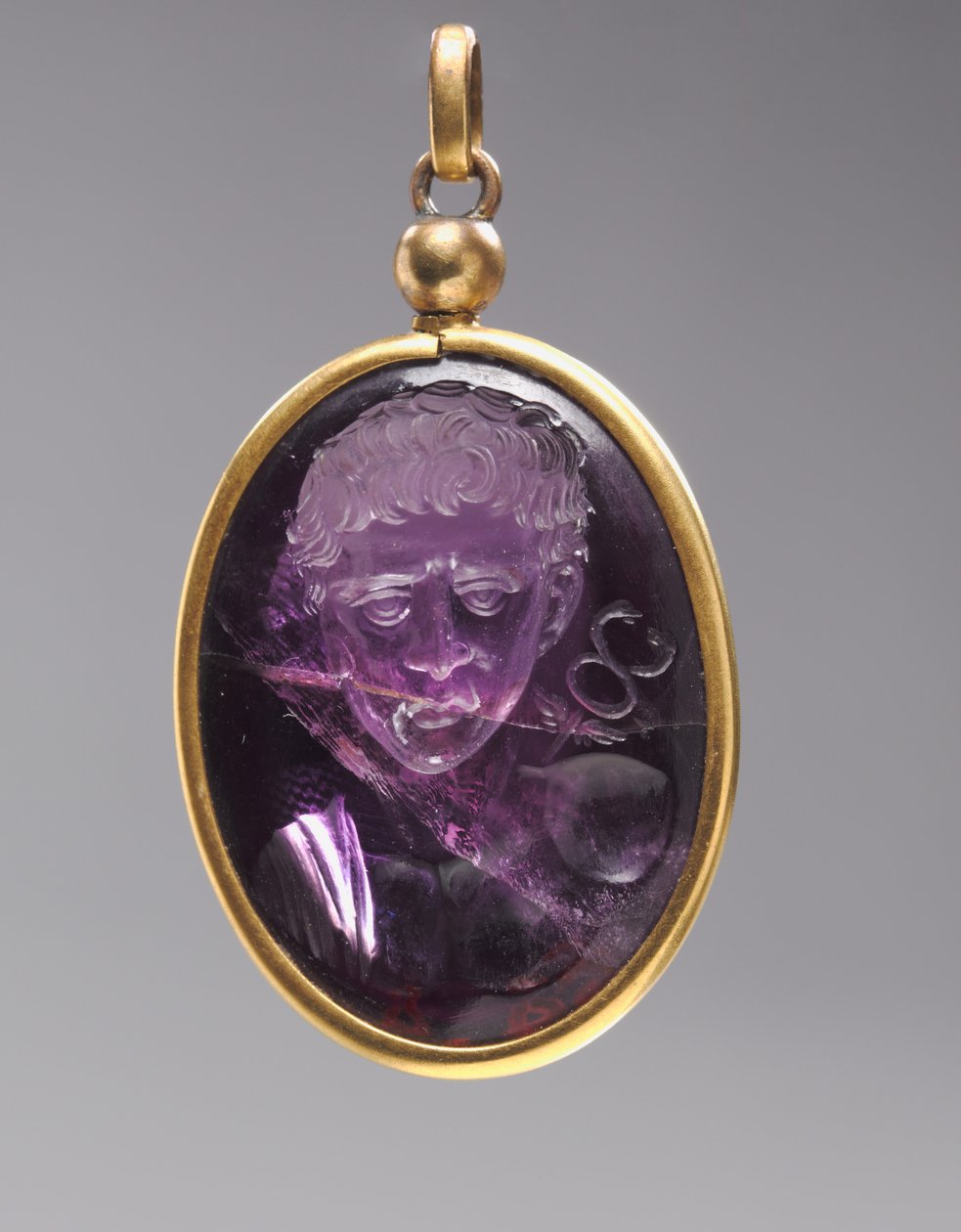 Intaille avec buste de portrait masculin, 500s - Byzantine School