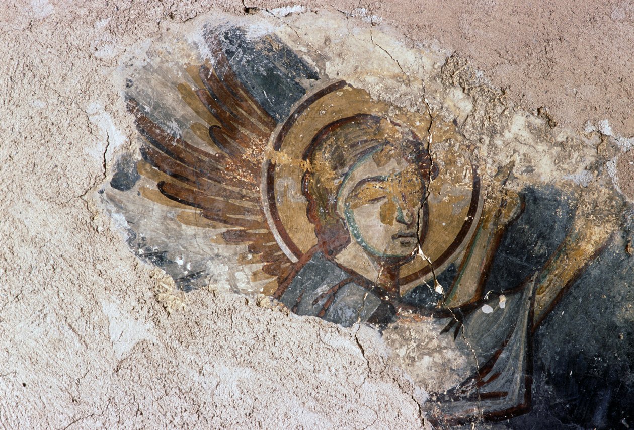 Ange, fresque dans l