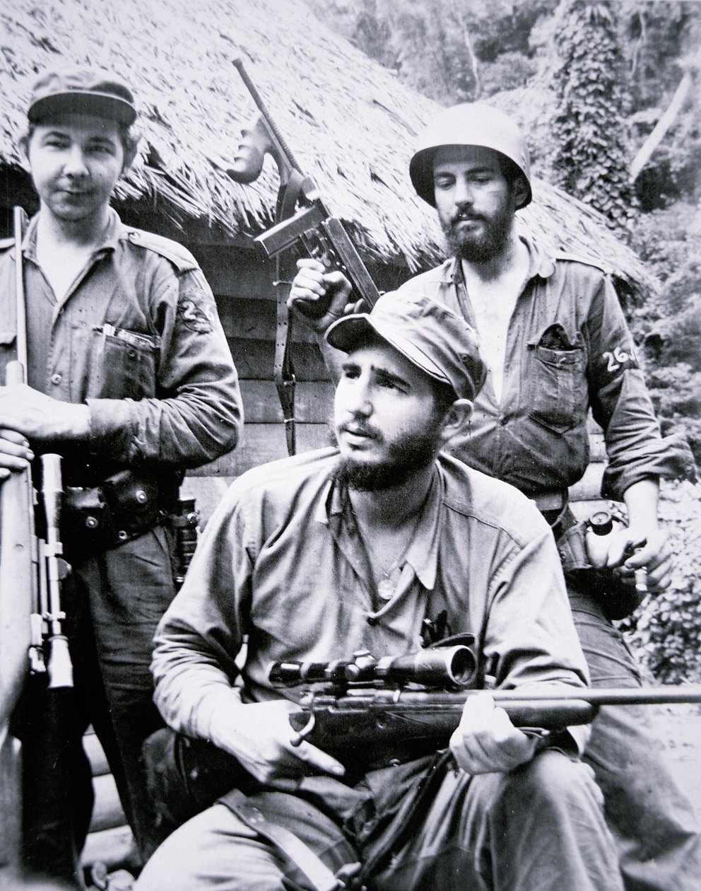 Fidel Castro dans les montagnes de la Sierra Maestra - J.B. and Brown J. Rowbotham
