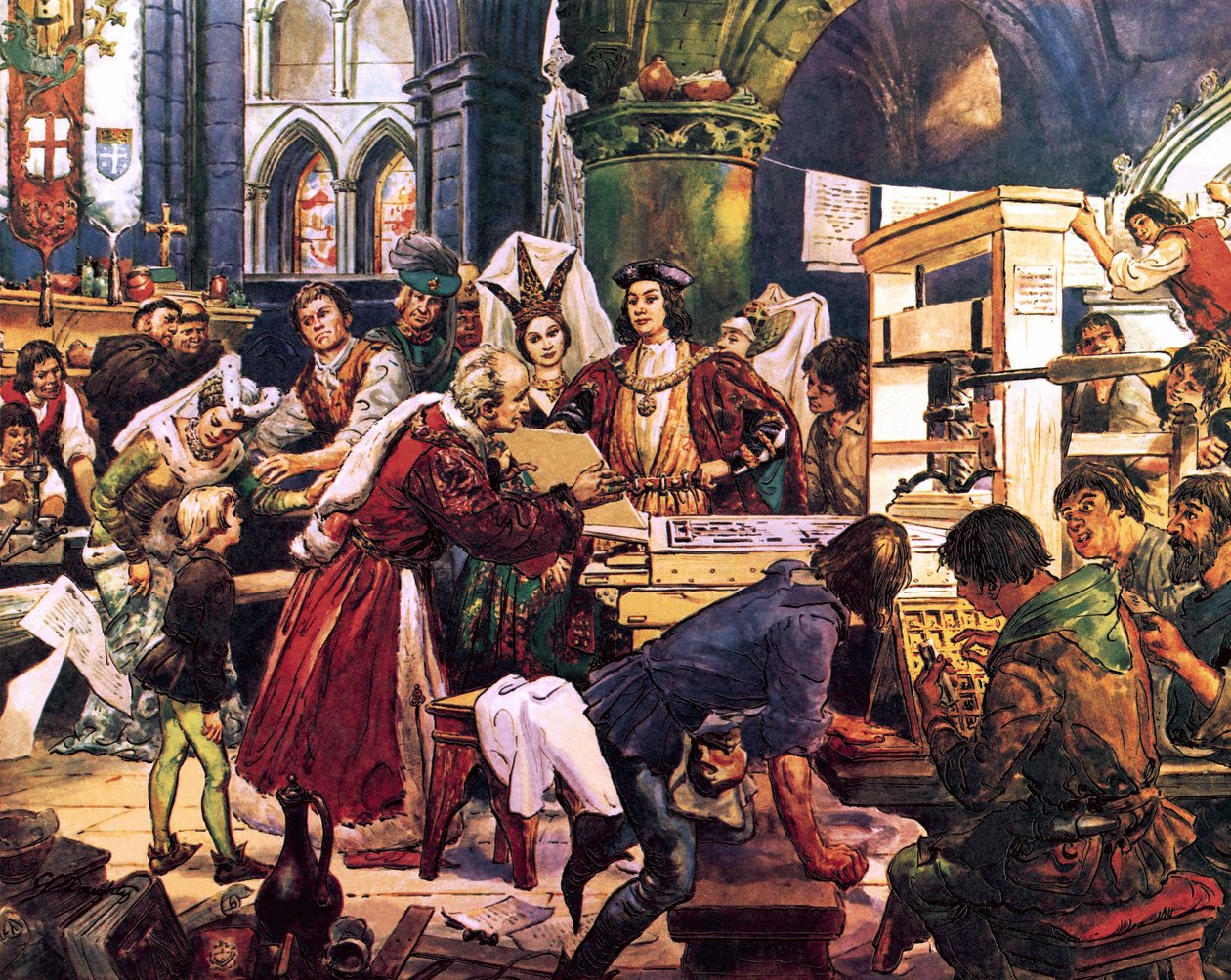William Caxton -- Le premier imprimeur d