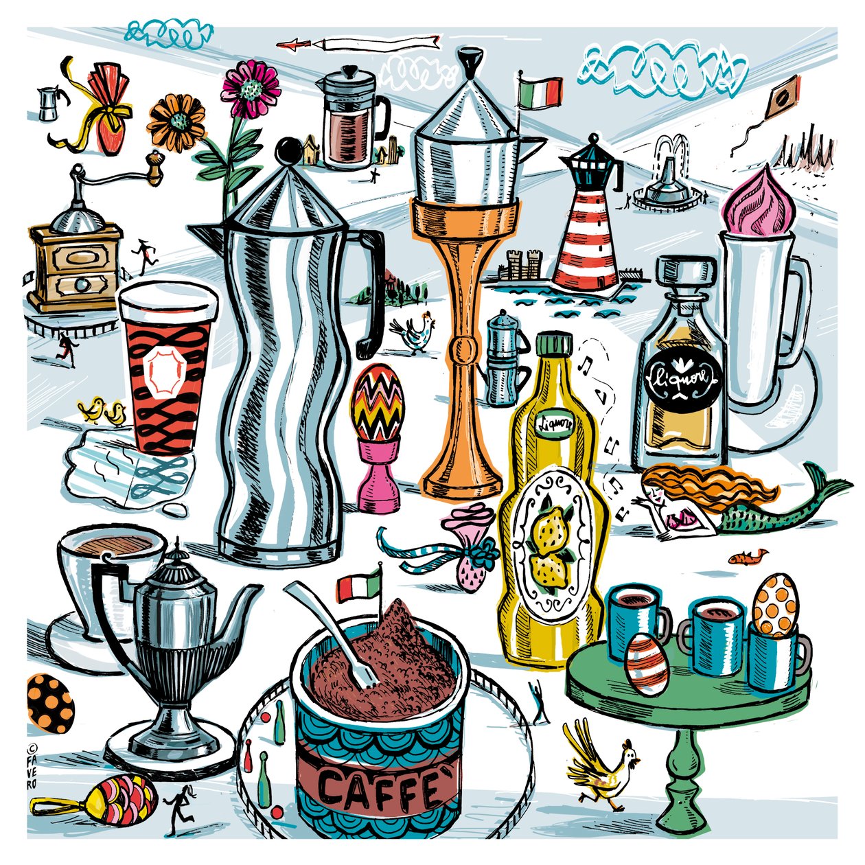 CAFÉ DE PÂQUES - COSTANZA FAVERO