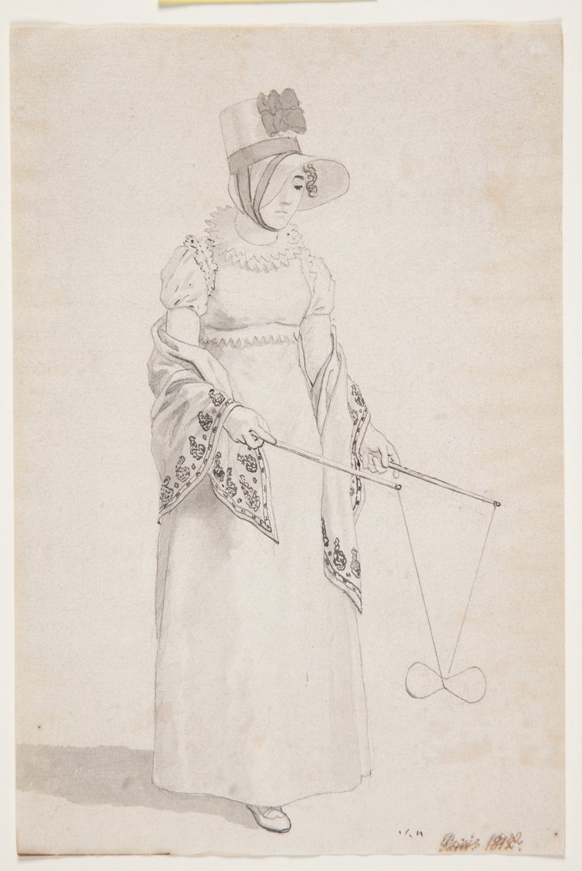 Étude préliminaire pour "Vue du château de Meudon près de Paris" - Christoffer Wilhelm Eckersberg