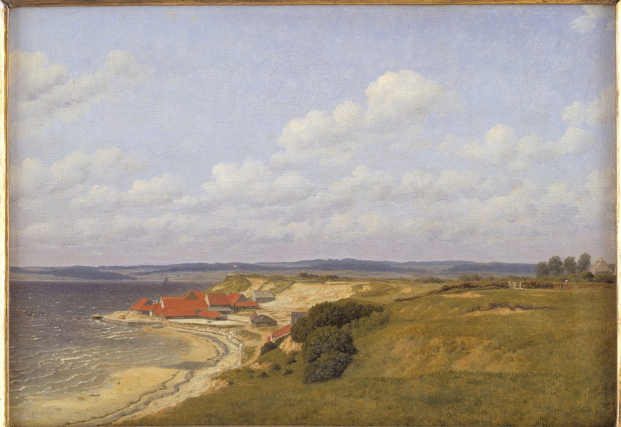 Tuilerie de Renbjærg près du fjord de Flensburg - Christoffer Wilhelm Eckersberg