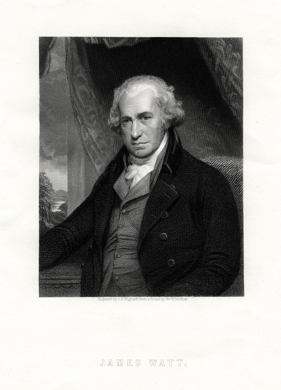 James Watt, inventeur et ingénieur écossais - C. E. Wagstaff