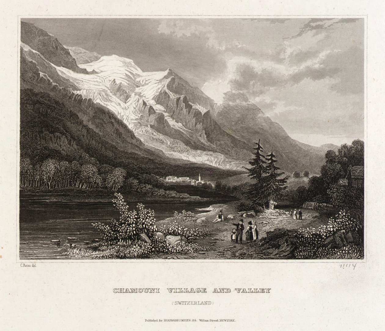 Village et vallée de Chamounix - C. Reiss
