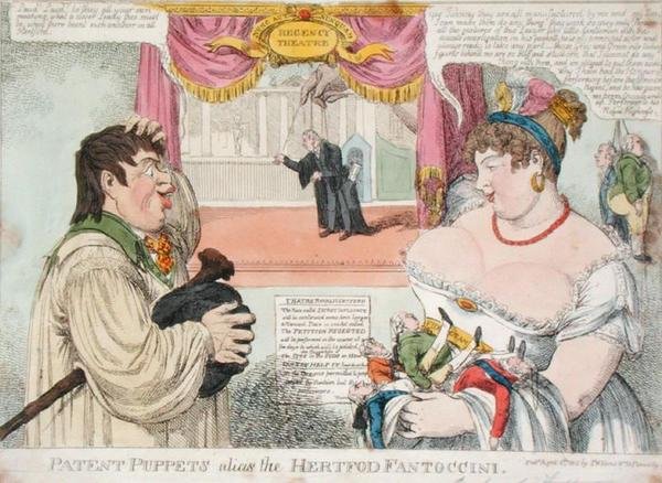 Marionnettes brevetées alias les Hertfod Fantoccini - C. Williams