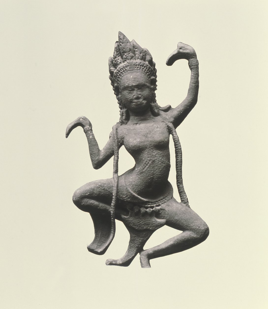 Une Apsara dansante, détail d