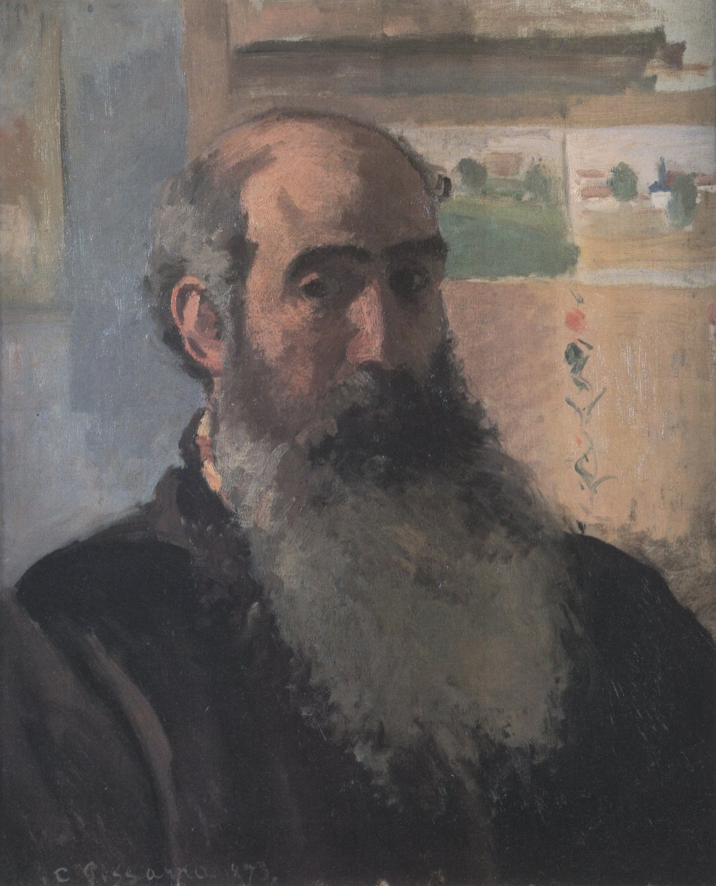 Autoportrait - Camille Jacob Pissarro