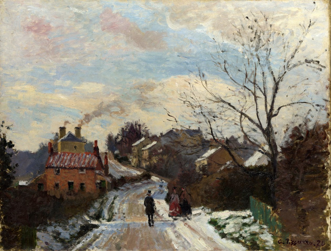Fox Hill, Upper Norwood - Camille Jacob Pissarro