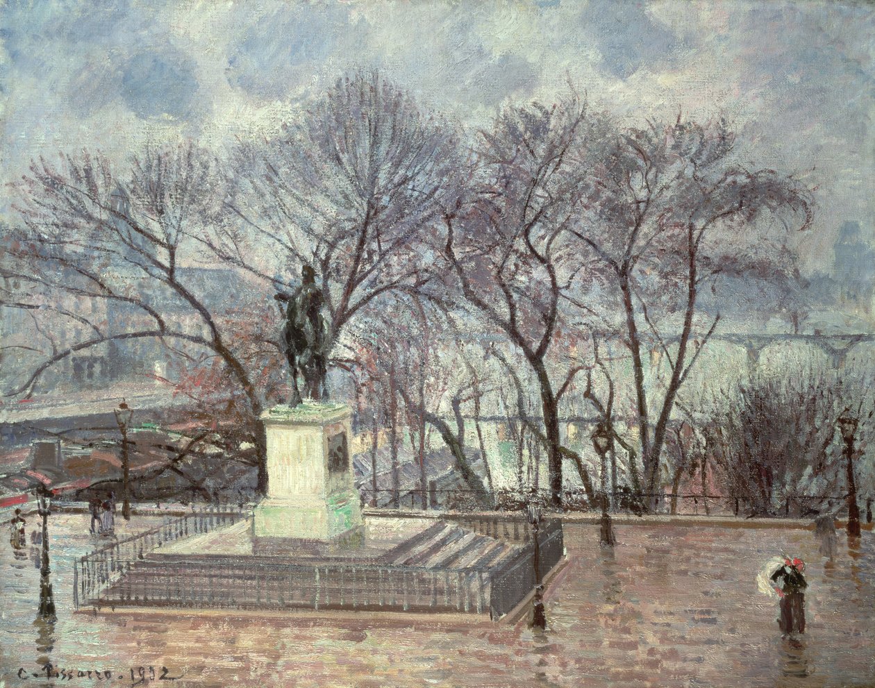 Le Pont Neuf, Paris, 1902 - Camille Jacob Pissarro