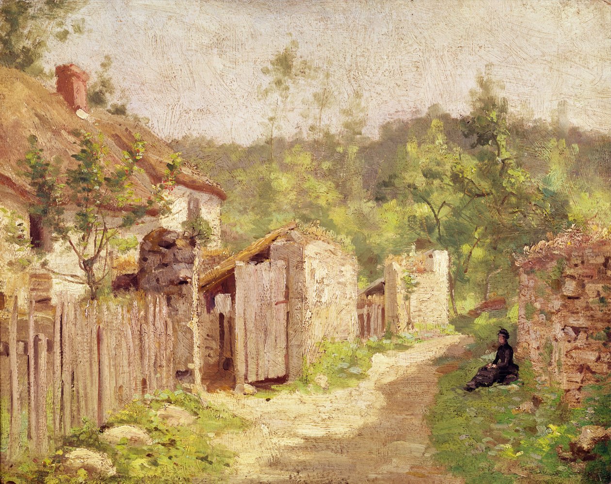 Maison de Daumier à Valmondois - Camille Jacob Pissarro