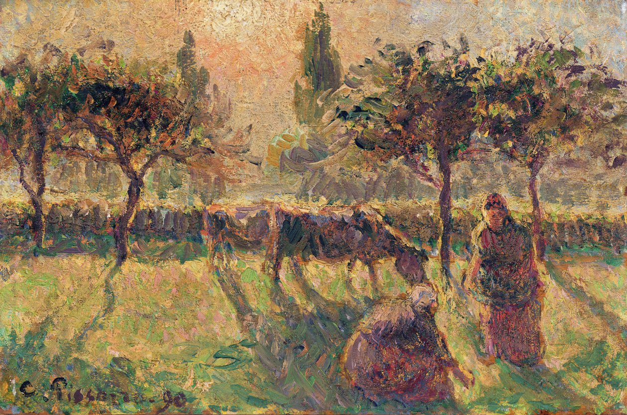 Dans les champs, 1890 - Camille Jacob Pissarro