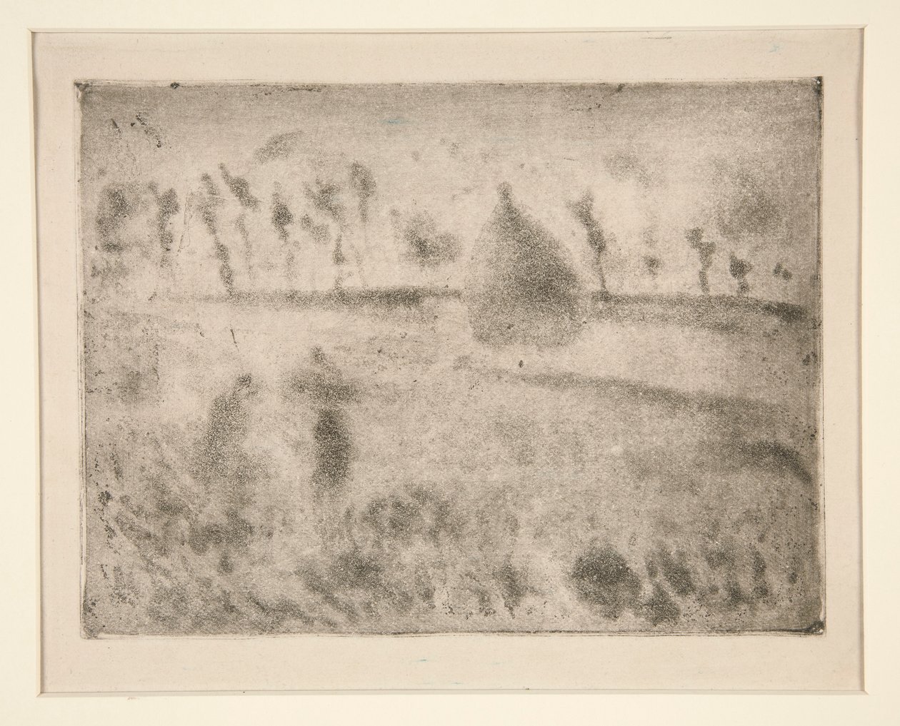 Effet de Pluie - Camille Pissarro