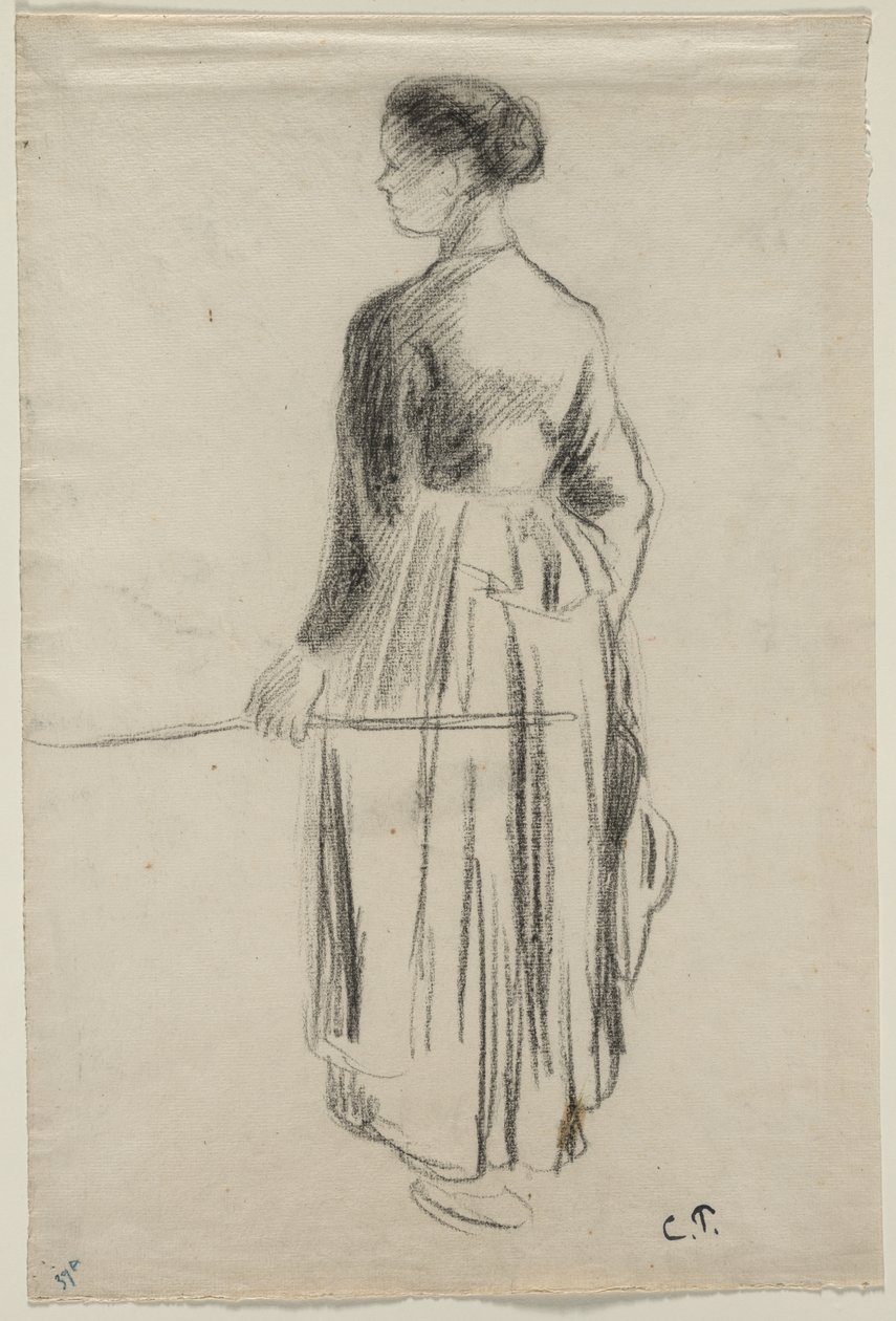 La Bergère, Eragny - Camille Pissarro