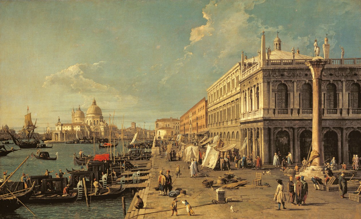 Le Molo et la Zecca, Venise - Giovanni Antonio Canal